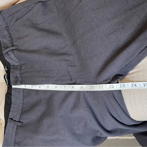 Betabrand Dress Pant Straight Charcoal Gray Size 38x30 - Picture 8 of 11